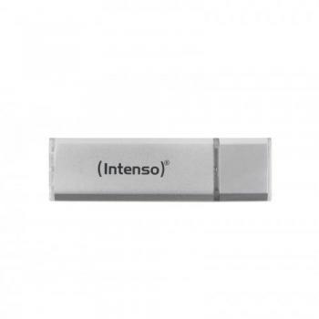 Intenso Alu Line - Memoria USB 2.0 de 16 GB, color plata