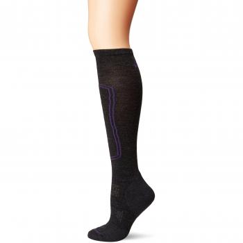 SmartWool PHD luz Calcetines de esquí, Mujer, Color Gris Oscuro, tamaño S