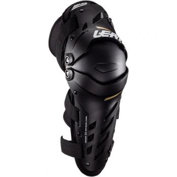 Leatt 2024 Protectores Juveniles de Rodilla y Espinilla Dual Axis - Negro (Tamaño Único)