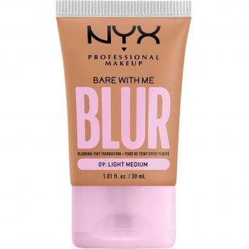 NYX Professional Makeup Bare With Me Blur Tint Hydrating Foundation Shade 09 Light Medium 30 ml