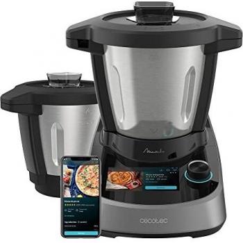 Cecotec Robot de Cocina Multifunción Mambo Touch con Jarra Habana. 1600 W, 37 Funciones, Pantalla Táctil