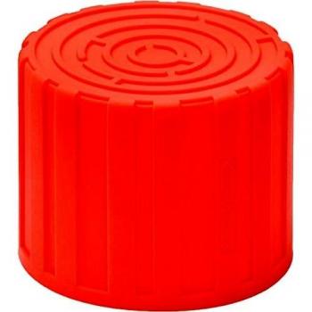 easyCover LM1003 Lente Maze - Rojo. Cubierta de protección de lente de silicona resistente para lentes con diámetros de 52-77 mm.