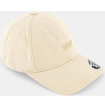 Gorra Housemarkt Flexfit beige con logo frontal Levi's