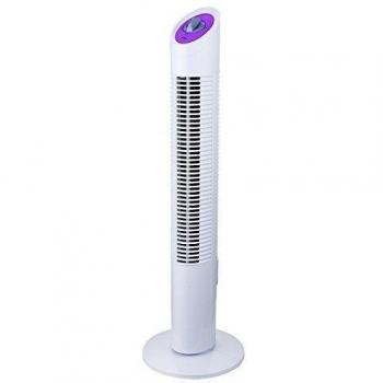 Jocca 2234 - Ventilador de torre, color blanco y morado