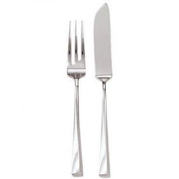 Fish Set 24 Pcs Twist - Silverplated