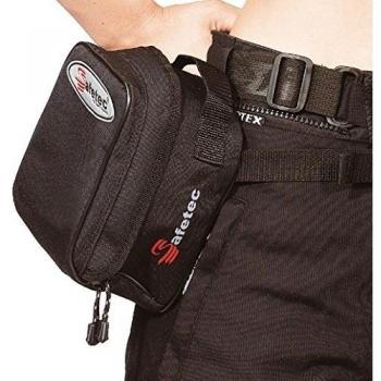 Safetec Mochila Mini para Tanque de Moto, Negro, 17 x 13 x 12 cm
