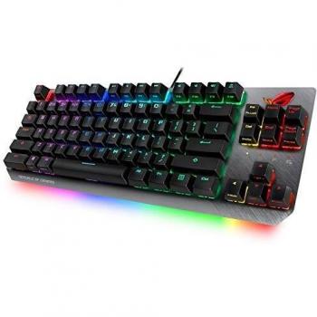 Teclado mecánico para juegos ASUS ROG Strix Scope TKL - Filaire - AZERTY - Retroiluminación RGB - Interruptores CHERRY MX