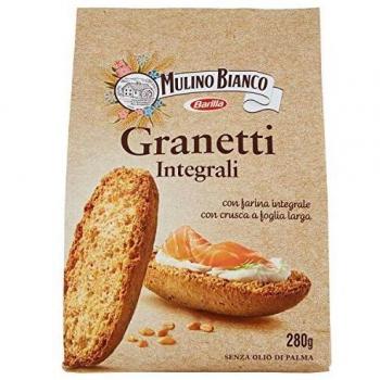 Barilla 3X Mulino Bianco Granetti Italian Whole Wheat