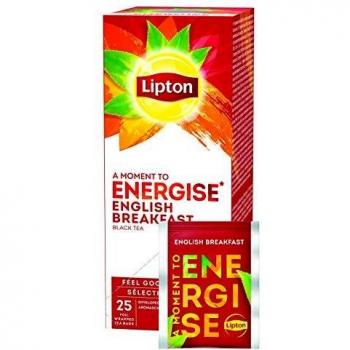 Lipton Gama Sensaciones Té Negro English Breakfast,1 unidad x 25 bolsitas