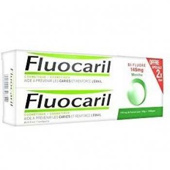 Fluocaril dentifrice bi-fluoré 145g à la Menthe 75ml duo