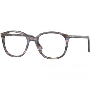 Persol PO3317V 1155 Armazones para Hombre Azules con Lentes Recetadas de 53 mm