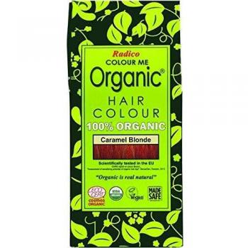 Radico Organic Plant Hair Color Caramel Blonde, 100 g