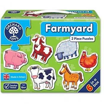 Puzzle Granja Orchard - Mi Primer Puzzle (6 x 2 Piezas) 18 meses +