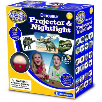 Proyector y Luz Nocturna de Dinosaurio Brainstorm Toys