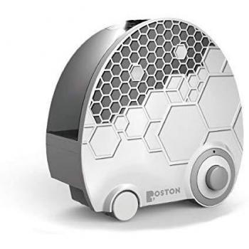 Boston Tech Humidificador WE-109. Tecnología ultrasónica, Vapor Frio, 4L, Caudal Regulable, bajo Consumo, silencioso