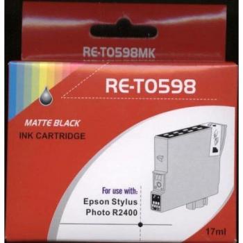 T0598negro mate de tinta para uso con epson stylus photo r2400