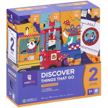 Puzzle Crece Conmigo Descubrimos Vehículos ME642