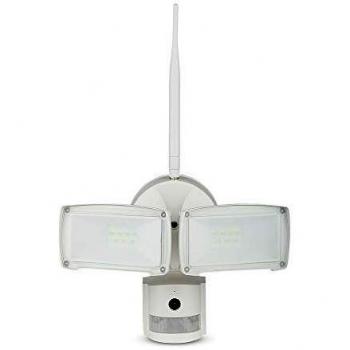 Proyector LED 18W con Cámara WiFi y Sensor PIR 6000K