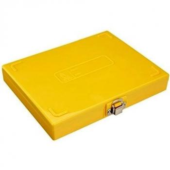 neoLab 2 2437 - Caja deslizante para 100 diapositivas, PS, color verde