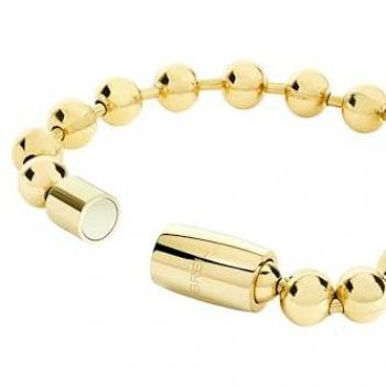 Pulsera Magnética para Mujer Breil TJ3609 - Acero Pulido con Efecto Espejo y Cierre Imán