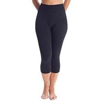 AppleSkin 2145 - Pantalón pirata para mujer, color negro, talla M