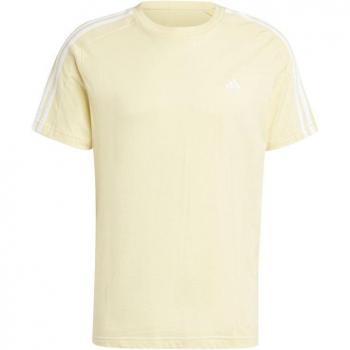 Camiseta adidas Essentials Single Jersey 3-Stripes Hombre Amarillo
