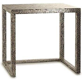 Mesa Recibidor Gris Nácar Aglomerado 30,5 x 78 x 90,5 cm