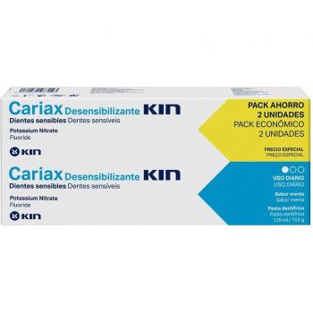 Kin Cariax Desensibilizante Pasta Dentífrica Duplo Pack 2x125ml