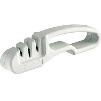 Afilador manual Westmark para hojas corrientes con afilado liso mango de moldeo especial material de plástico