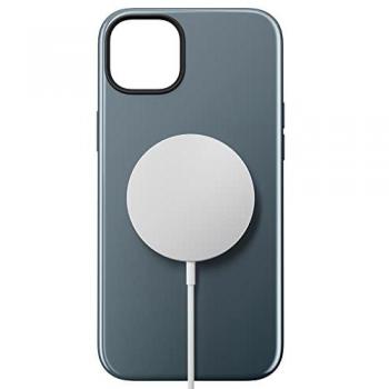Funda Deportiva Nomad para iPhone 14 Plus con MagSafe y NFC, Azul Marino