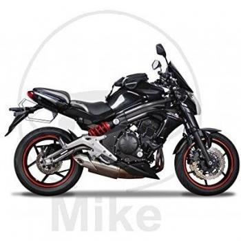 Shad K0ER62SE Kit Soporte Bolsa Lateral para Kawasaki Er6 N-F, Negro