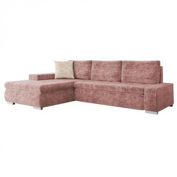 Sofá rinconero Comfivo 251, con función de descanso y caja de ropa de cama, dimensiones 265 x 185 x 85 cm