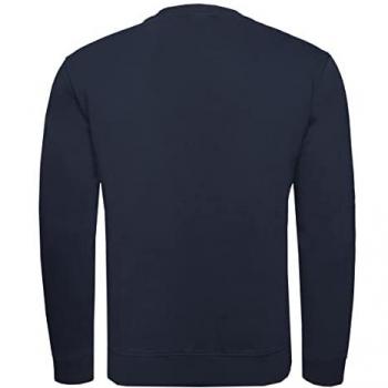 Napapijri Balis Crew Neck Sweatshirt - Dark Blue - Regular Fit - Men's XL