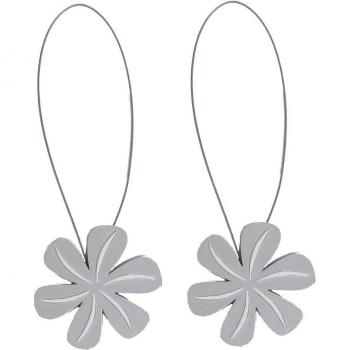 Set 2 Alzapaños para Cortinas de Resina Imantada Marquise - Plata
