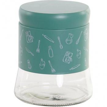 Bote DKD Home Decor Menta Verde 11 x 11 x 13,5 cm