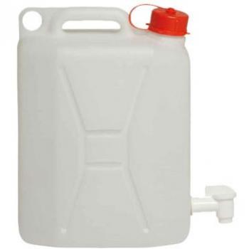 Tanica de plástico para alimentos de 20 litros con grifo