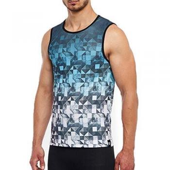HG Spike Camiseta Técnica para Hombre, Azul, S