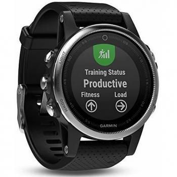 Garmin Fenix 5S Plus - Reloj GPS multideporte, color negro