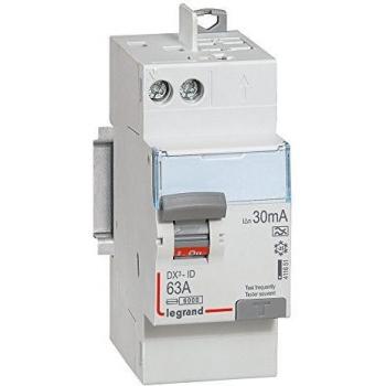 Interrupteur Diferencial Legrand DX³-ID 63A 30mA Bipolar 2P Vis/Auto 230V - 2 Módulos