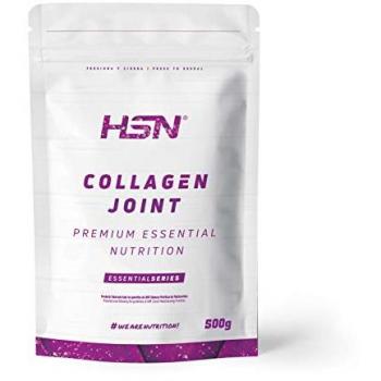 Colágeno Salud Articular en Polvo de HSN - Sabor Cereza 500g | 33 Tomas por Envase | Contiene Glucosamina, Condroitina, MSM, Cúrcuma, Boswellia Serrata