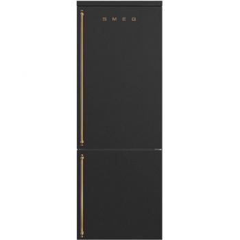 SMEG FA8005RAO5 Combi Colonial No Frost 195x70cm Clase F Antracita Apertura Derecha