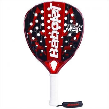 Babolat Vertuo Tech Juan Lebron Padel Racket (Dark Metallic Red/Black/Red)