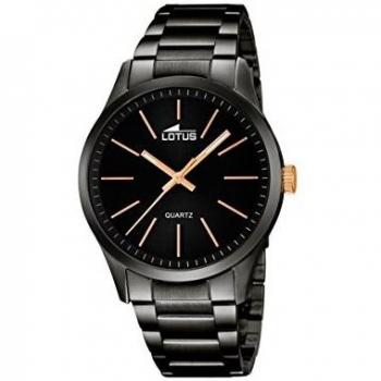 Lotus Reloj Analógico para Hombre de Cuarzo con Correa en Acero Inoxidable 18162/2