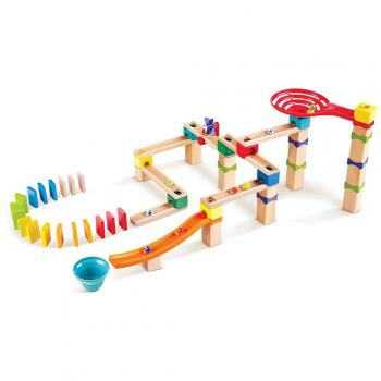 Pista de Canicas de Carreras en Madera - Hape E1101