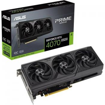 ASUS PRIME GeForce RTX 4070 SUPER OC Edition 12GB GDDR6X DLSS3