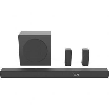 Barra de Sonido Hisense HS5100 - 5.1 CH, 540 W, Subwoofer Inalámbrico y Altavoces Traseros, Bluetooth