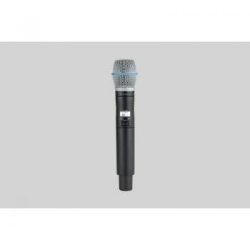 Shure ULXD2/B87C VHF Handheld Transmitter with Beta 87C Capsule, Frequency Range: 174 to 216MHz