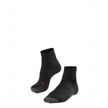 Falke TE2 Short Men's Tennis Socks - Black, Grey
