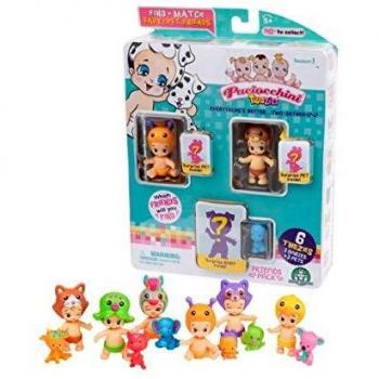 Twozies - Blíster con 3 Babies y 3 Mascotas