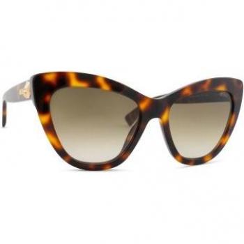 Moschino Women's Havana/Brown Shaded Sunglasses MOS122/S 54mm